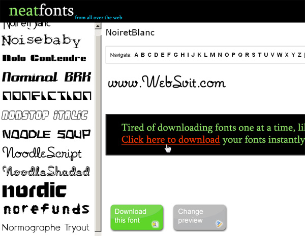 neatfonts.com